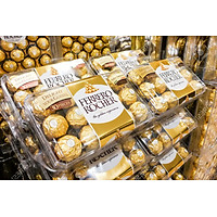 Chocolate Ferrero Rocher 30 Viên (375g) hàng Italia mẫu mới