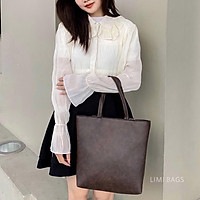 Túi Tote Da cho Nữ Limi Bags xách tay đeo chéo phù hợp công sở đi học cỡ lớn vừa A4 túi xách CHERRY sỉ lẻ toàn quốc