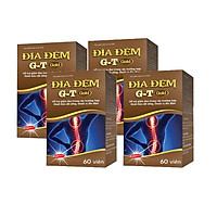 Bốn hộp Thực phẩm Đĩa đệm G – T GOLD bổ sung dinh dưỡng dành cho người lớn