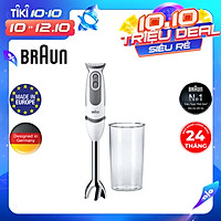 Máy xay cầm tay Braun Sản xuất 100% tại Châu Âu Số 1 thế giới - hàng chính hãng
