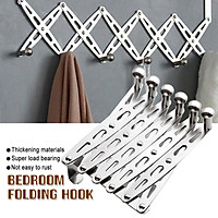 Bedroom Folded Hook Coat Space Saving Bags No Drilling Scarf Multipurpose