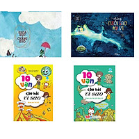 Combo 4 cuốn Khoa học chẳng khó: Giọt nước chạy vòng quanh (Tái bản) + Khoa học chẳng khó: Những ngôi sao kỳ vĩ (Tái bản) + 10 vạn câu hỏi vì sao - Khám phá trái đất + 10 vạn câu hỏi vì sao - Khám phá thế giới động vật - Động vật thời tiền sử