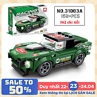 Bộ đồ chơi xếp hình xe đua ô tô KAVY model 31003 và 31005 hơn 160 chi tiết sáng tạo độc đáo