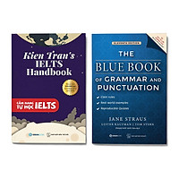 Combo 2 cuốn Học Tiếng Anh: Cẩm Nang Tự Học Ielts + The Blue Book of Grammar and Punctuation