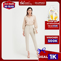 Áo sơ mi nữ tay raglan GUMAC đồ công sở thanh lịch AB413