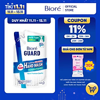 Bioré Bọt Rửa Tay Kháng Khuẩn Guard – Hương Khuynh Diệp (Túi) 200ml