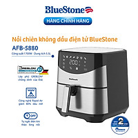 Nồi Chiên Không Dầu Điện Tử BlueStone AFB-5880 (5,5 Lít) - Hàng Chính Hãng