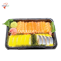 Combo 8: Cá hồi 300gr & Cá Trích 100gr (hộp)