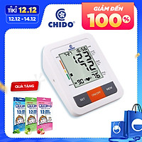 Máy Đo Huyết Áp Điện tử Bắp Tay Chido CHÍNH HÃNG Đo Nhịp Tim Công Nghệ Nhật Bản Phiên bản 2021