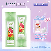 Bộ đôi gội xả Fresh Giảm gãy rụng chiết xuất Bưởi hồng ngọc 320g + 170g