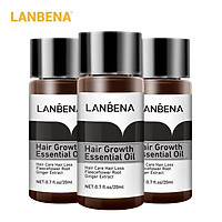 Set 3 Tinh Dầu LANBENA Kích Thích Mọc Tóc Nuôi Dưỡng Chân Tóc Ngăn Ngừa HÓi Đầu Hiệu Quả 20ml