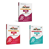 Sách - Combo Bí quyết tăng nhanh điểm kiểm tra - Toán Lí Hóa - lớp 8 - Tập 1