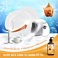 Nước rửa chén tự nhiên chiết xuất từ trái Bồ Hòn 500ml JULYHOUSE bảo vệ da tay