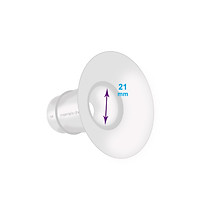 Trợ Phễu Silicone Mama's Choice NewFit Size 17-19-21mm (Set 1 cái) | Đệm Giảm Hạ Size Phễu, Cup Hút Sữa | Chất Liệu Silicone Cao Cấp Kiểm Định Quốc Tế bởi Bureau Veritas