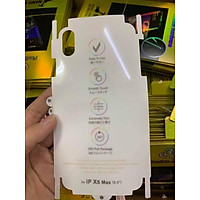 Miếng dán PPF Full viền mặt lưng sau cho iPhone X / iPhone XS