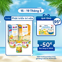 Combo ăn dặm HiPP Organic số 2: Phát triển trí não