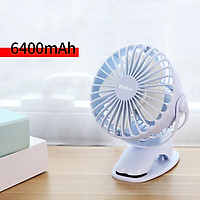 Yoobao Y-F04 USB Fan Rechargeable Handheld Mini Fan Clip Desktop 4-level Small Fans Electrical Fan 6400mAh