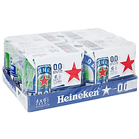 Thùng 24 bia Heineken không cồn 330ml - 06436