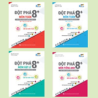 Combo sách đột phá 8+ thi THPT quốc gia khối A01: Toán – lý – anh
