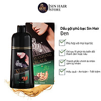 Dầu gội số 1 Nhật Bản phủ bạc màu đen Sin hair 500ml