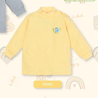 Áo cổ lọ cotton dày Lullaby NH678P, áo cổ 3 phân giữ nhiệt bé trai, bé gái cao cấp