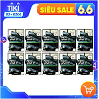 Combo 10 Túi mặt nạ giấy dưỡng trắng da - mặt na dưỡng trắng da chiết xuất Than Hoạt Tính 3w Clinic Hàn Quốc 23ml x 10