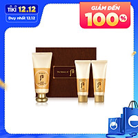 Bộ Kem chống nắng dưỡng ẩm The history of Whoo Gongjinhyang Moisture Sun Cream SPF50+, PA+++ Special set 60ml