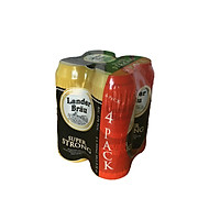 Lốc 4 Lon Bia Lander Brau Super Strong 12 độ