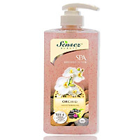 Sữa tắm Sensez Beauty Dưỡng ẩm Hương Orchid có hạt massage, 680ml