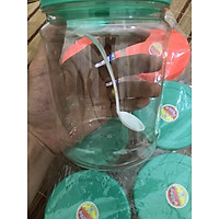 Lọ nhựa Việt Nhật T 80-2 hàng chuẩn 500g- dày dặn- cam kế hàng loại 1