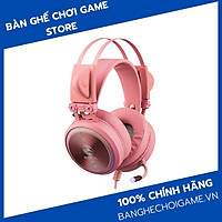 Tai nghe Gaming E-Dra EH412 Pro Pink 7.1 Led RGB - Hàng Chính Hãng
