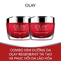 Combo Kem Dưỡng Da Olay Regenerist Tái Tạo Và Phục Hồi Da Lão Hóa