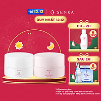Bộ đôi kem dưỡng trắng da Senka ngày và đêm