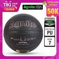 Quả bóng rổ size số 7 Agnite - Bionic Sucker tiêu chuẩn thi đấu - Da PU cực bền đẹp chống bẩn không mòn - Hàng chính hãng - F1172