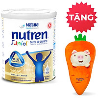 Sữa dinh dưỡng Nutren Junior 850g - Tặng gối ôm cà rốt