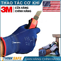 Găng tay lao động chống cắt 3M Cấp độ 1 - Găng tay bảo hộ chuyên dùng thao tác cơ khí