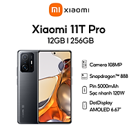 Điện Thoại Xiaomi 11T Pro 5G 12GB l 256GB - Hàng Chính Hãng