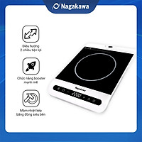 Bếp Từ Điều Khiển Cảm Ứng 2 Hướng Nagakawa NAG0712 (2200W) - Chức Năng Booster Nấu Nhanh - Hàng Chính Hãng