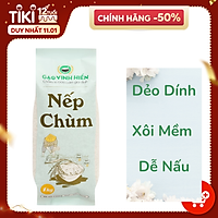 Gạo Nếp Chùm Vinh Hiển túi 1Kg - Nếp Sạch 3 Không - Gạo nếp dẻo, thơm xôi mới thuộc thương hiệu Gạo Vinh Hiển