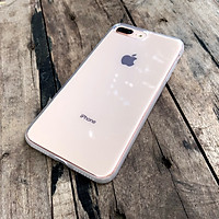 Ốp lưng dẻo cao cấp dành cho iPhone 7 Plus / iPhone 8 Plus - Màu trắng mờ