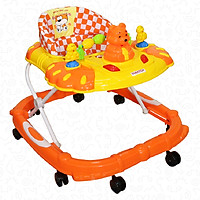 Xe Tập Đi Nhựa Chợ Lớn L4 Gấu Pooh (Có nhạc) - Dành Cho Bé Từ 6 - 12 Tháng - M1531B-XTĐ - Giao màu ngẫu nhiên