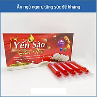 YẾN SÀO SỮA NON – KÍCH THÍCH TIÊU HÓA – TĂNG HẤP THU - GIÚP ĂN NGỦ NGON, BỔ SUNG VITAMIN DHA - TĂNG CƯỜNG MIỄN DỊCH - TĂNG CƯỜNG SỨC KHỎE – HỘP 20 ỐNG