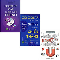 Combo 3 Cuốn Sách : Content Đắt Có Bắt Được Trend + Sinh Ra Để Giành Chiến Thắng + Chiến
