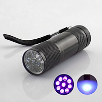 EDC Portable UV Ultra Violet Blacklight LED Flashlight Torch Light Aluminum Lamp