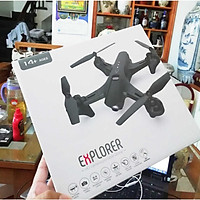 Flycam mini RC Explorer, máy bay điều khiển từ xa camera 4K/1080P/12Mpx, chịu va đập, giữ độ cao