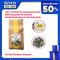 Trà Ướp Hoa Nhài Tân Cương Xanh - Trà Tân Cương ướp hoa nhài tự nhiên