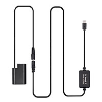 PD USB Type-C Cable to DMW-DCC12 Dummy Battery DC Coupler DMW-BLF19 for Panasonic LUMIX DMC-GH4 DMC-GH3K DC-GH5 DC-G9