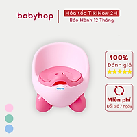 Bô vệ sinh trẻ em Kiu Kiu Babyhop cho bé từ 6 tháng đến 5 tuổi chống trơn trượt có chỗ dựa và khay