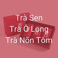TRÀ VIỆT Hộp Quà Tết Tri Ân Giấy Gân Nổi Mỹ Thuật Cao Cấp Phù Hợp Tặng Vào Dịp Lễ Tết