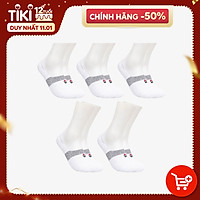 Combo 5 Đôi Tất Hài Lười Nam Lịch Lãm, Sang Trọng, Chất Liệu Sợi Cotton Cao Cấp Co Giãn 4 Chiều Chống Hôi Chân, Silicon Chống Tụt Gót Chân MRM FASHION (cùng màu)